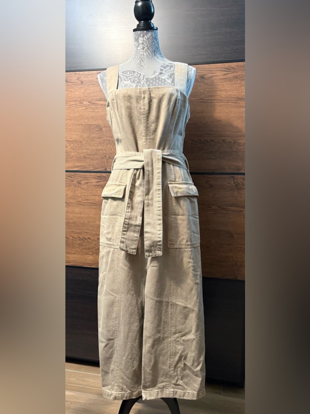 Dynamite Denim Cargo Maxi Dress